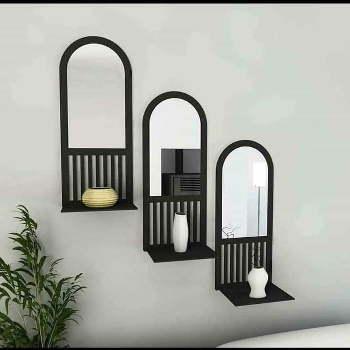 طقم رفوف خشب