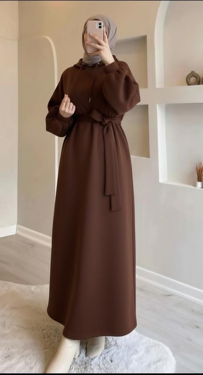 فستان فليس قطن