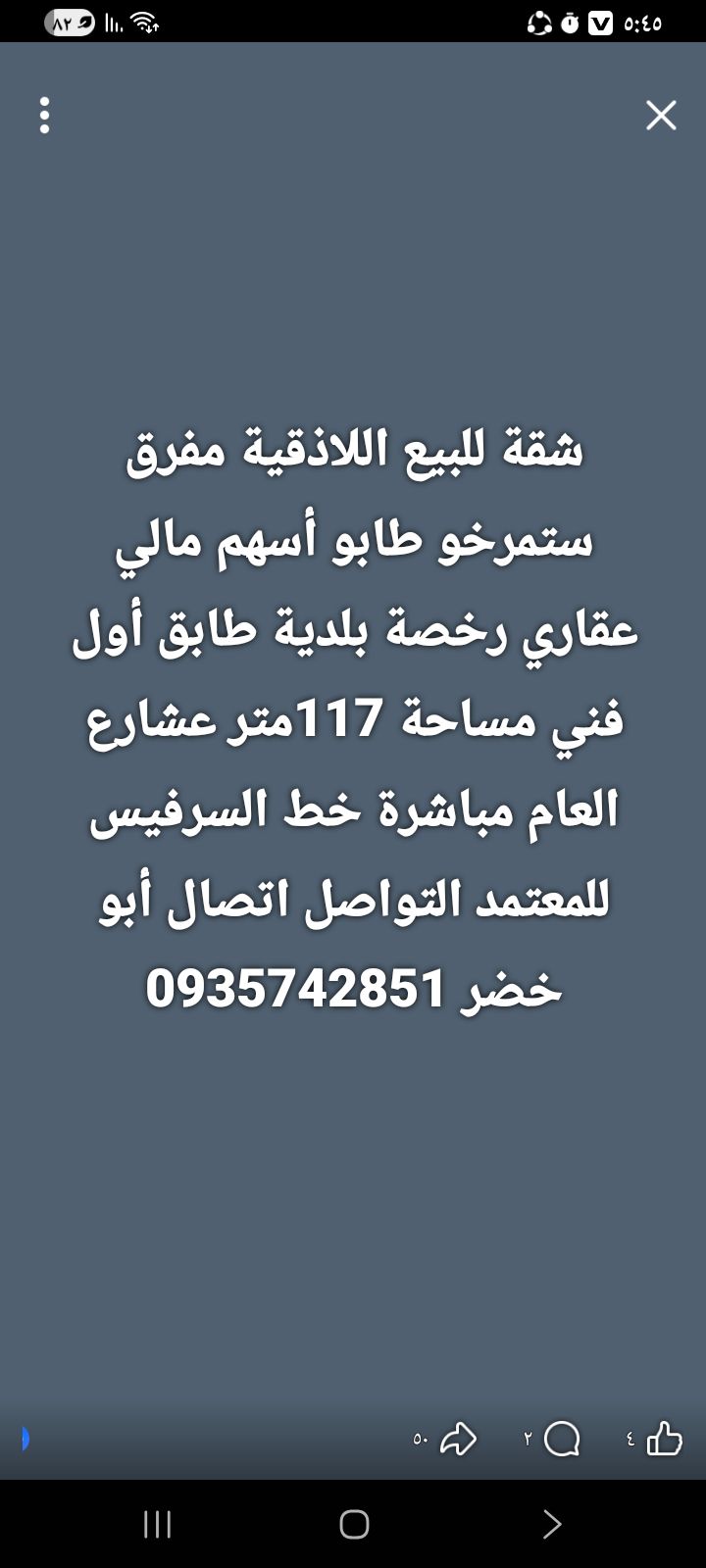شقة